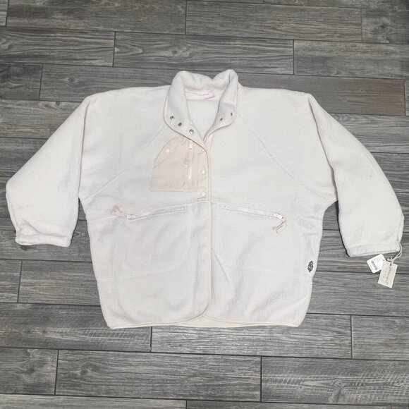 NWT $178 Free People Movement X Hatch Maternity Jacket XL Hit The Slopes Fleece - Picture 4 of 16